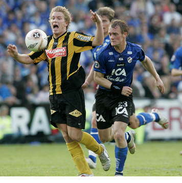 Eirik Dybendal jagas av Emil Jensen