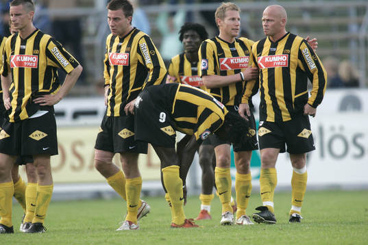 Häcken deppar