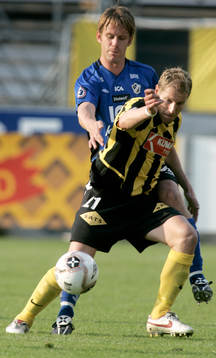Tommy Jönsson, Halmstad och Jonas Henriksson, Häcken