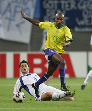Ze Roberto (BRA) och Loukas Vyntra (GRE)