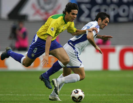 Kaka, Brasilien och Georgios Karagounis, Grekland