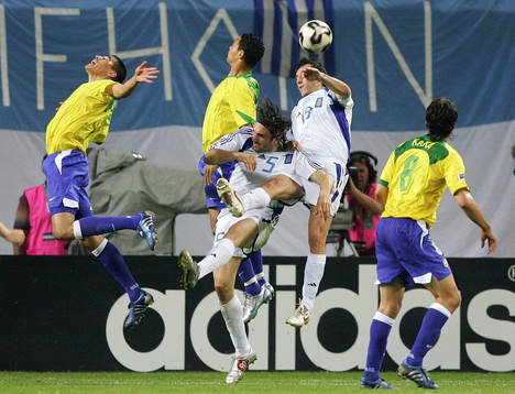 Lucio och Ricardo Oliveira, Brasilien och Sotirios