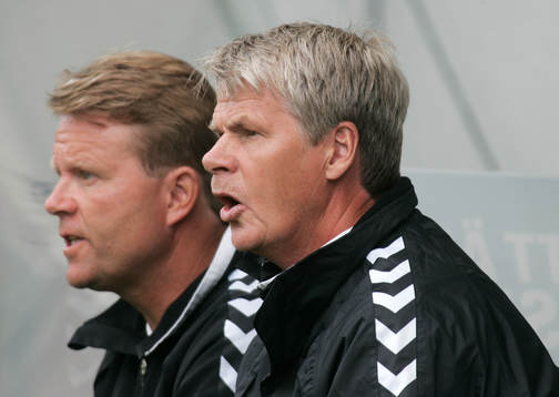 Mats Jingblad och Kalle Björklund, tränare