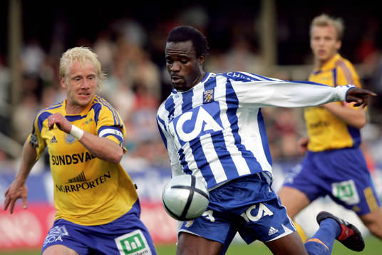 Peter Ijeh, Göteborg och Patrik Eriksson/Ohlsson, Sundsvall