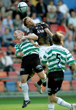 Daniel Tjernström, AIK och Martin Andersson, Västerås