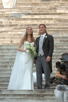 Francesco Totti och Ilary Blasi