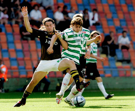 Andreas Eriksson, AIK och Damir Foric, Västerås