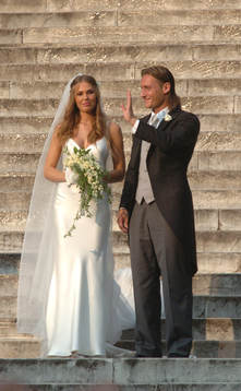 Francesco Totti och Ilary Blasi