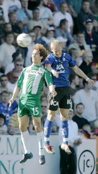 Petter Furuseth Olsen och Magnus Andersson. Nickduell