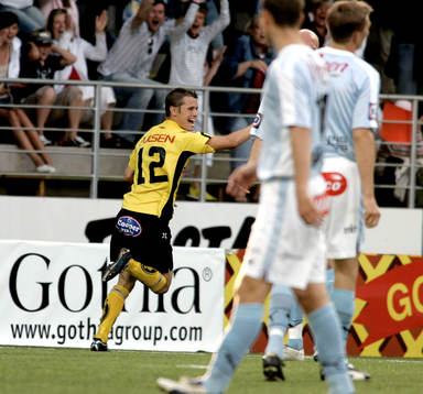 Joakim Sjöhage, Elfsborg, jubel, glädje
