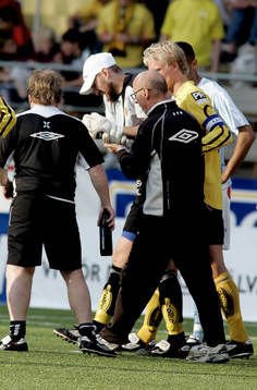 Johan Wiland, målvakt, Elfsborg, målvakt. Skada, smärta