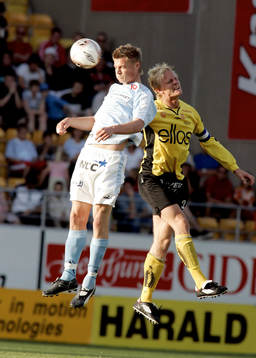 Markus Rosenberg, Malmö ochJohan Sjöberg, Elfsborg, nick,