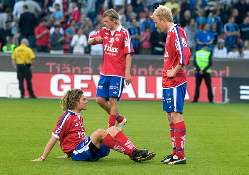 Peter Graulund, Christian Järdler och Gustaf Andersson,