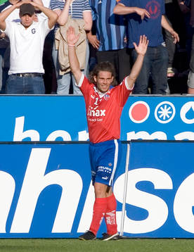 Peter Graulund, Helsingborg. Jubel