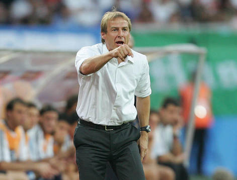 Jurgen Klinsmann, förbundskapten, Tyskland