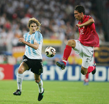 Fabricio Coloccini, Argentina och Kevin Kuranyi, Tyskland