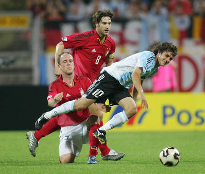 Fabian Ernst, Torsten Frings, Tyskland och Pablo Aimar,