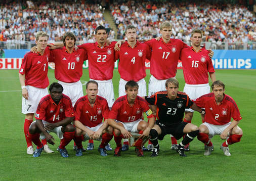 Fotboll, Confederation Cup, Argentina - Tyskland. lag,