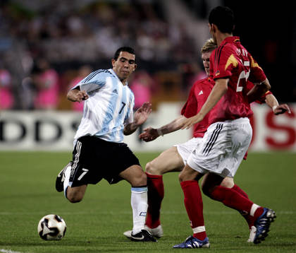 Carlos Tevez, Argentina