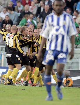 Häcken, jubel