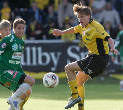 Kenny Pavey, Ljungskile och Tobias Johansson, Mjällby