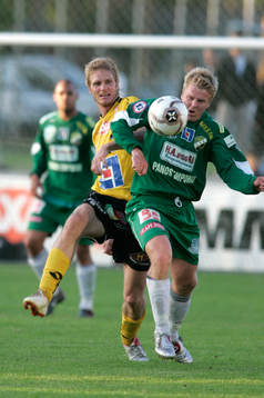 Simon Sjöfors, Mjällby och Robert Johansson, Ljungskile