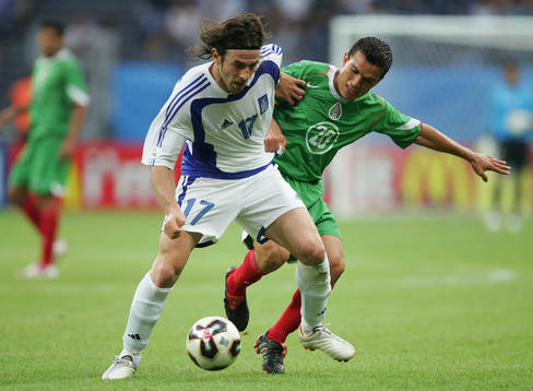 Ioannis Amanatidis, Grekland och Juan Pablo Rodriguez,