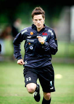 Jesper Bech, Nyförvärv i Malmö FF, gör sin första