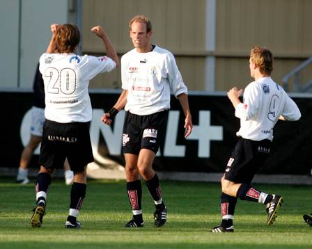 IFK Malmö - Kristianstad:  Peter Martinsson,  jubel, Ola