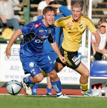 Mattias Eriksson, Ängelholm, mot Andreas Nilsson