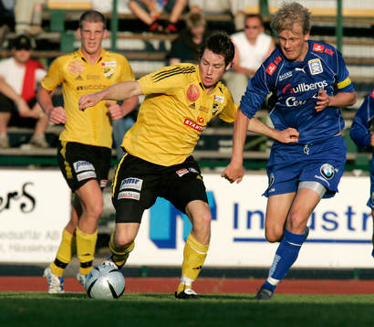 Johan Persson, Hässleholm, mot Ulrik Jansson, Ängelholm