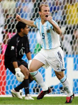 Estaban Cambiasso, Argentina, jubel