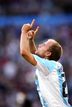 Luciano Figueroa, Argentina, jubel
