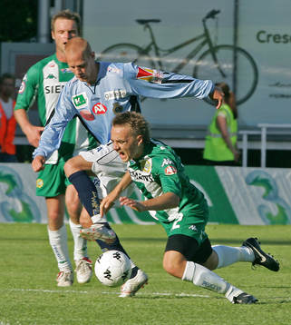 Johan Claesson, Hammarby och Petter Andersson, Hammarby