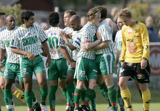 0-1, Frölunda jublar, Fredrik Ohlsson deppar