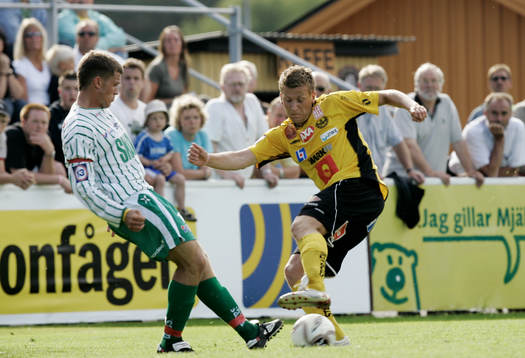 Fotboll, superettan, Mjällby - Västra Frölunda