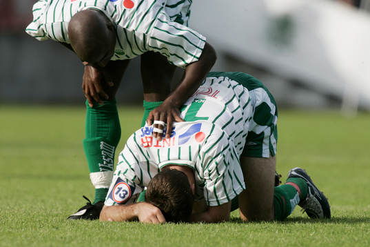 Västra Frölunda, skada smärta, ont, tröst