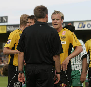 Marcus Ekenberg och Håkan Jonasson, domare