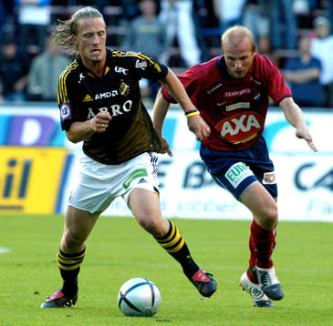 Göran Marklund, AIK och Peter Wibrån, Öster