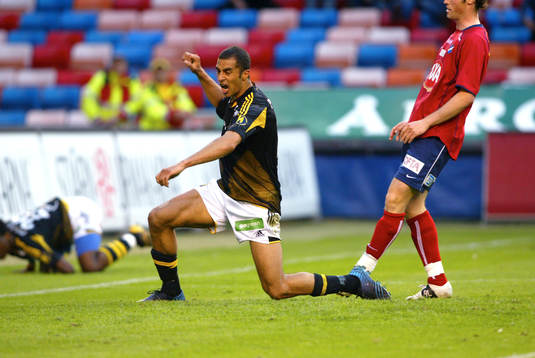 Arash Taleninejad, AIK, jubel, glädje