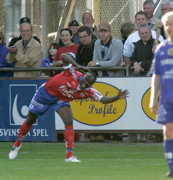 Olivier Karekezi, Helsingborg, jubel