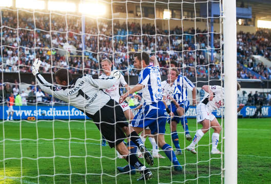 George Mourad slår in 3-0 för Göteborg