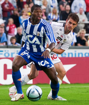 Samuel Wowoah och Björn Anklev