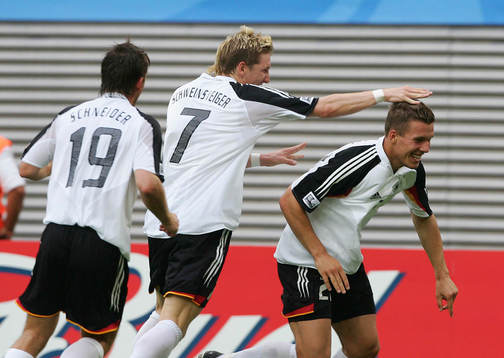 Fotboll, Confederation Cup, match om brons, Tyskland -
