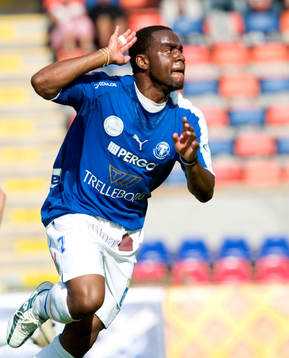 Stephen Ademolu, Trelleborg, Jubel
