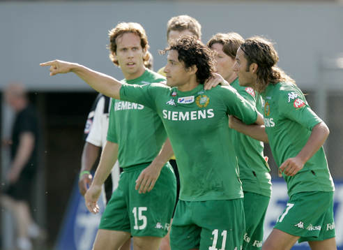 Pablo Pinones-Arce, Erkan Zengin, Hammarby, jubel