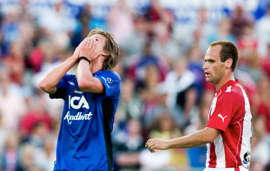 Dusan Djuric, missar målchans