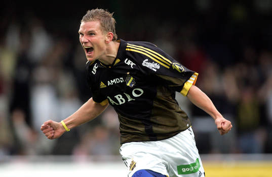 Robert Åhman Persson jublar