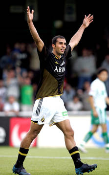 Arash Talebinejad, AIK, jubel