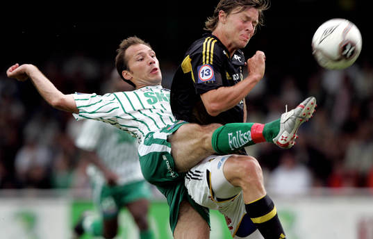 Niklas Sandberg, AIK och Henrik Andersson, Frölunda
